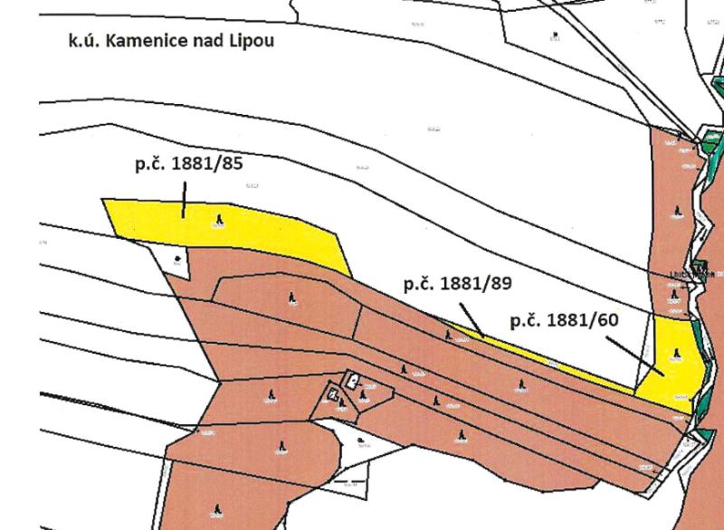 Prodej — Prodej pozemů v k.ú. Kamenice nad Lipou S 23/17