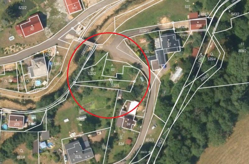 Prodej — Prodej pozemků v k.ú. Modrá u Děčína