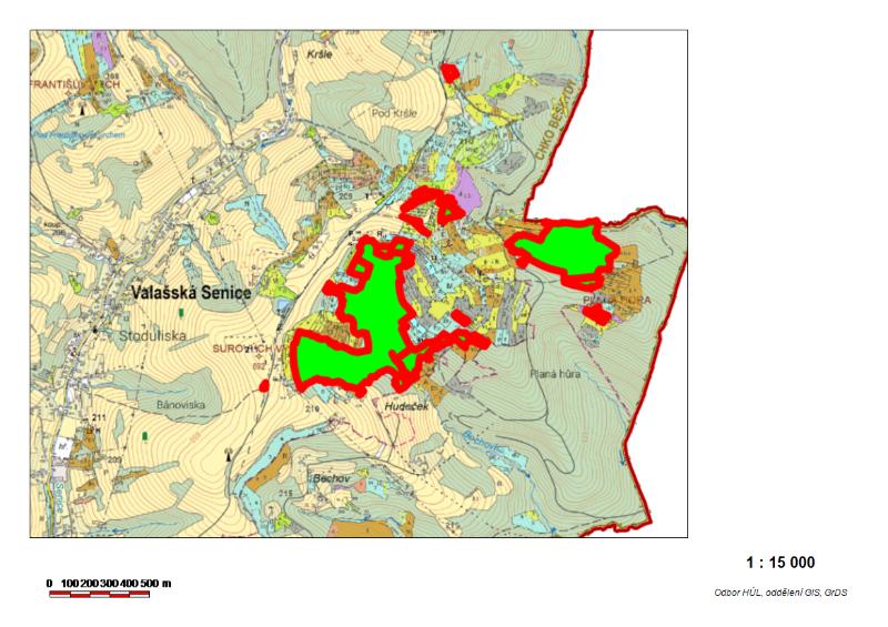Prodej — S 466/16 - Prodej podílů lesa k,ú. Valašská Senice